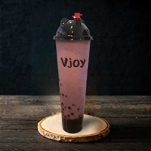 Mixed Berries Milk Shake vjoybubbletea